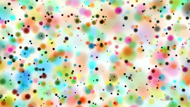 Beautiful colorful bokeh blurred background defocused dots