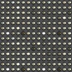 Decorative seamless metal background
