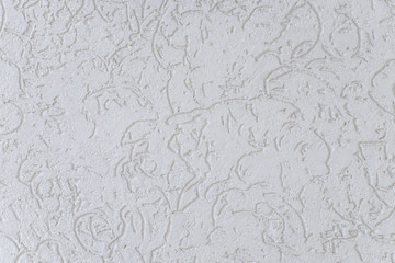 White outdoor cement wall pattern 