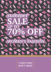 layout desgin template with texture background