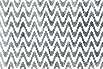 Silver painted stripes background, chevron.