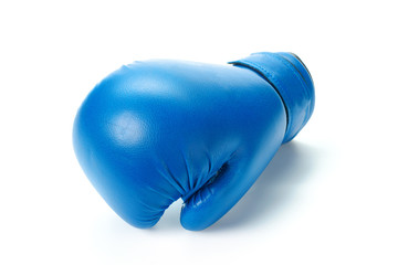 Fototapeta Boxing gloves close up on a white background obraz
