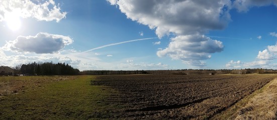 Panorama. Równina © michalsen