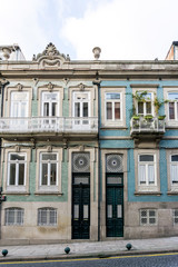 Beautiful street view of historic architectural in Lisbon, Portugal, Europe