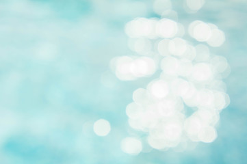 abstract green blue blur backgruond , wallpaper blue wave with sunlight bokeh texture background