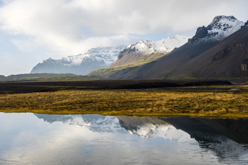 Island - Landschaft zwischen Jökulsarlon und Vik