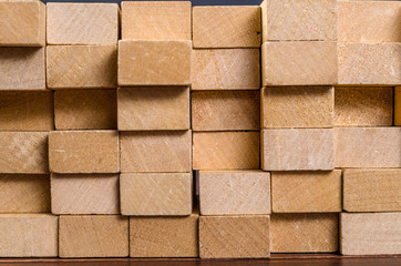 wooden toy blocks stack