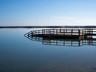 Fototapeta premium San Pedro del Pinatar es un municipio español de la Región de Murcia de gran atractivo turístico y ecológico. Vacaciones en Enero de 2017 