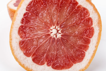 juicy grapefruit slice