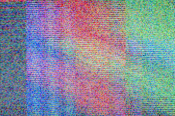 Digitale Stoerung / Abstrakter Hintergrund einer digitalen Stoerung.