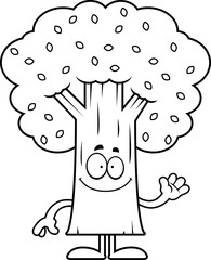 Cartoon Tree Waving