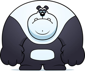 Sad Cartoon Panda