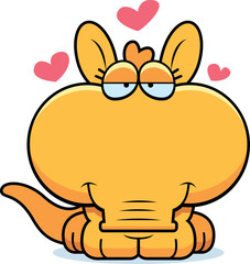 Cartoon Aardvark Love
