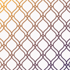 Abstract pattern in Arabian style. vector background. effect gradient changing. pattern is on swatch panel