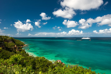 Fototapeta na wymiar Anguilla island, Caribbean sea