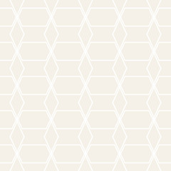 Vector Seamless Pattern. Abstract Geometric Background Design. Stylish Lattice Texture..