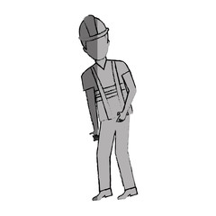 construction worker avatar character
