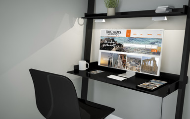 shelve desktop online travel agency