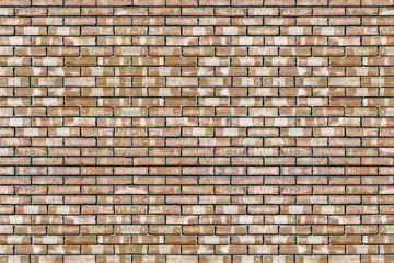 red brick wall texture grunge background with vignetted corners, may use to interior design