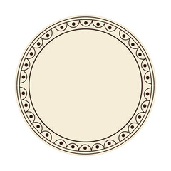boho circular frame icon