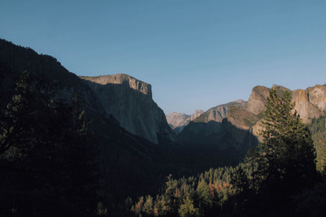Fototapeta na wymiar Yosemite, National Park 