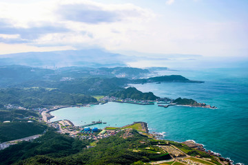 Fototapeta na wymiar View of Hills and nature in Taiwan countryside