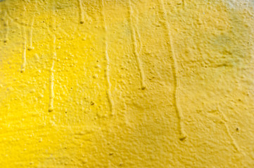 Naklejka premium Texture graffiti jaune