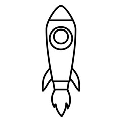 rocket launcher isolated icon