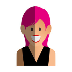 young woman avatar character