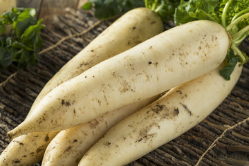 Raw Organic White Daikon