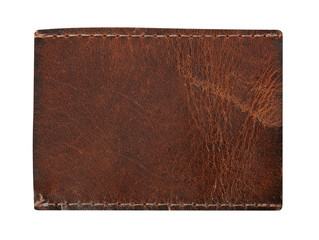 Jeans label isolated