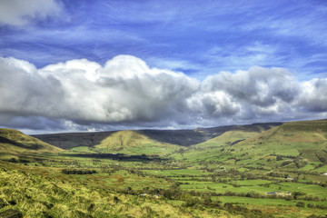 Fototapeta premium Hope valley, Derbyshire, UK