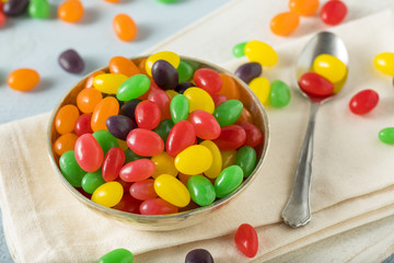 Sweet Gummy Jelly Bean Candy