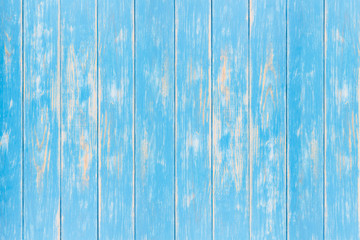 Fototapeta na wymiar Vertical Blue wooden background.