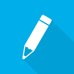 Pencil icon. Vector illustration