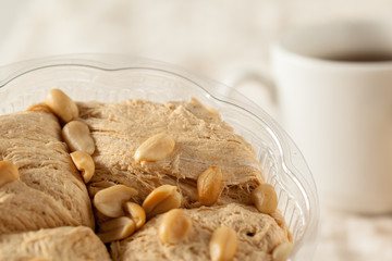 traditional eastern desserts on the table