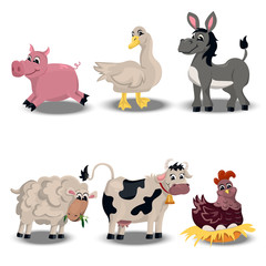 farm animals set