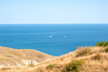 Seascape in Crimea, Russia