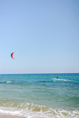 Kite surfing