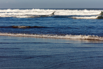 View at Atlantic ocean beach