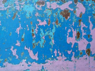 Pintura deteriorada