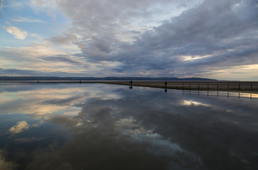West Kirby Marine Lake Reflection