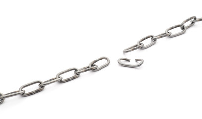 Broken Chain isolated