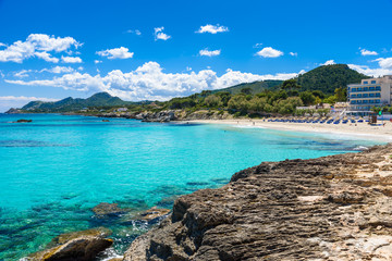 Cala Rajada - beautiful coast of Mallorca, Spain