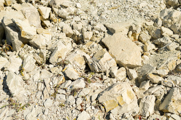 limestone rocks