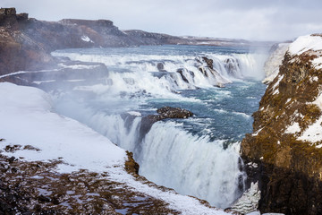 Gulfoss waterfall Iceland