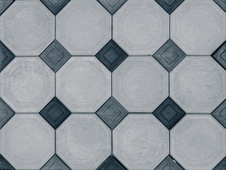 Mosaic pattern, geometric abstraction, classic tile