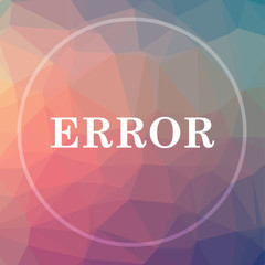 error icon