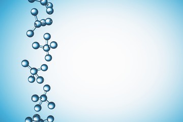 Abstract background . DNA molecule with X chromosomes