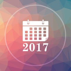 Naklejka premium 2015 calendar icon